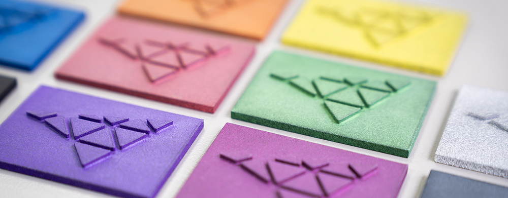 Grey parts dip coated (produced by STURM INDUSTRIES)